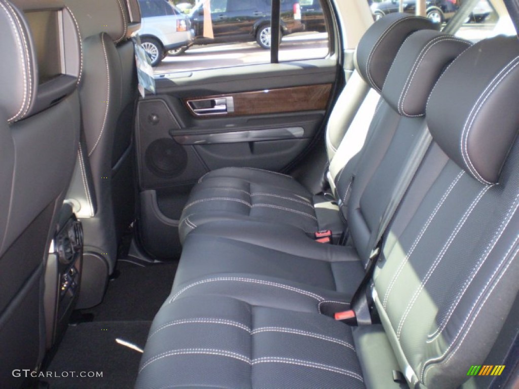 Ebony Interior 2012 Land Rover Range Rover Sport HSE LUX Photo #55979845