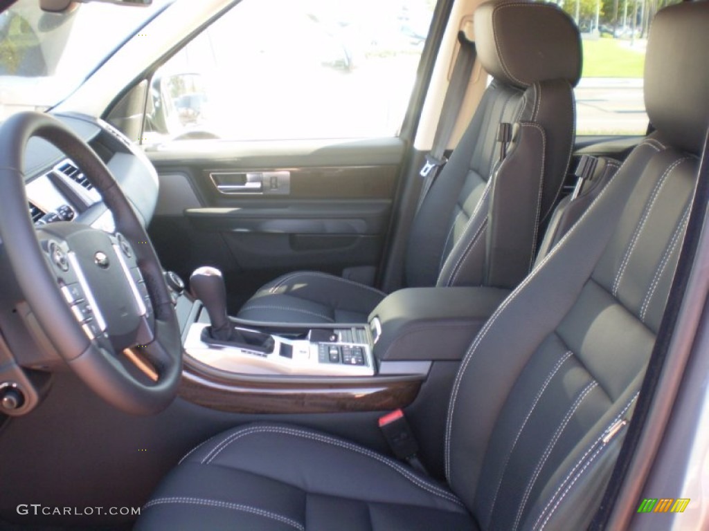 Ebony Interior 2012 Land Rover Range Rover Sport HSE LUX Photo #55979881