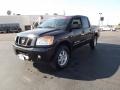 2011 Galaxy Black Nissan Titan Pro-4X Crew Cab 4x4  photo #1