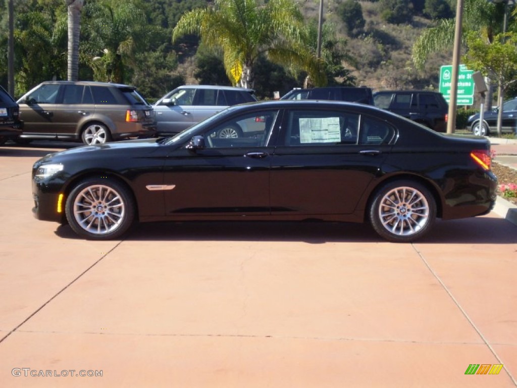 Jet Black 2012 BMW 7 Series 750Li Sedan Exterior Photo #55980029