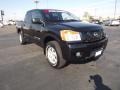 2011 Galaxy Black Nissan Titan Pro-4X Crew Cab 4x4  photo #3