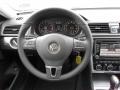 Titan Black Steering Wheel Photo for 2012 Volkswagen Passat #55980697