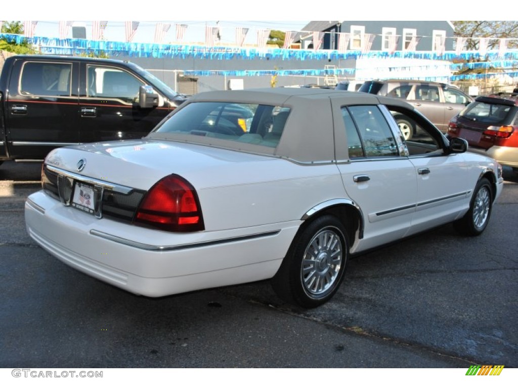 2006 Grand Marquis LS - Vibrant White / Medium Light Stone photo #6