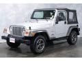 2004 Bright Silver Metallic Jeep Wrangler X 4x4  photo #1