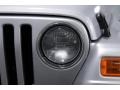 2004 Bright Silver Metallic Jeep Wrangler X 4x4  photo #4