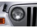 2004 Bright Silver Metallic Jeep Wrangler X 4x4  photo #5