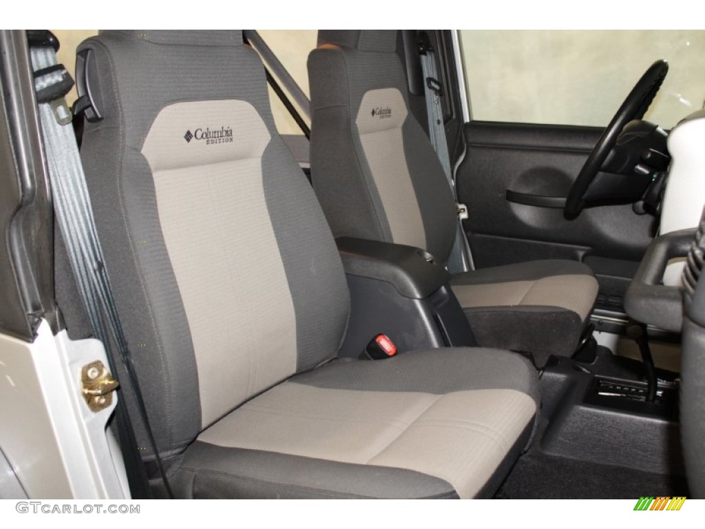2004 Wrangler X 4x4 - Bright Silver Metallic / Dark Slate Gray photo #15