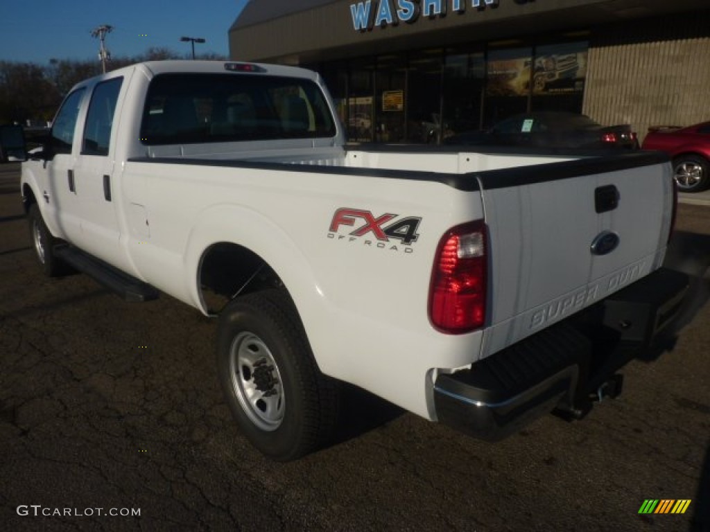 2012 F350 Super Duty XL Crew Cab 4x4 - Oxford White / Steel photo #2