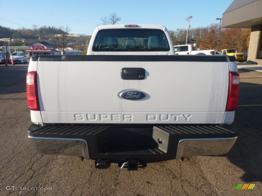 2012 F350 Super Duty XL Crew Cab 4x4 - Oxford White / Steel photo #3
