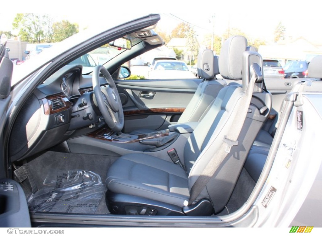 2009 3 Series 328i Convertible - Space Grey Metallic / Black photo #11