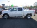 2012 White Diamond Tricoat GMC Sierra 1500 SLT Crew Cab 4x4  photo #4