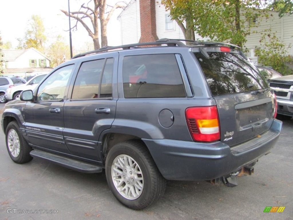 2004 Grand Cherokee Limited 4x4 - Steel Blue Pearl / Taupe photo #2