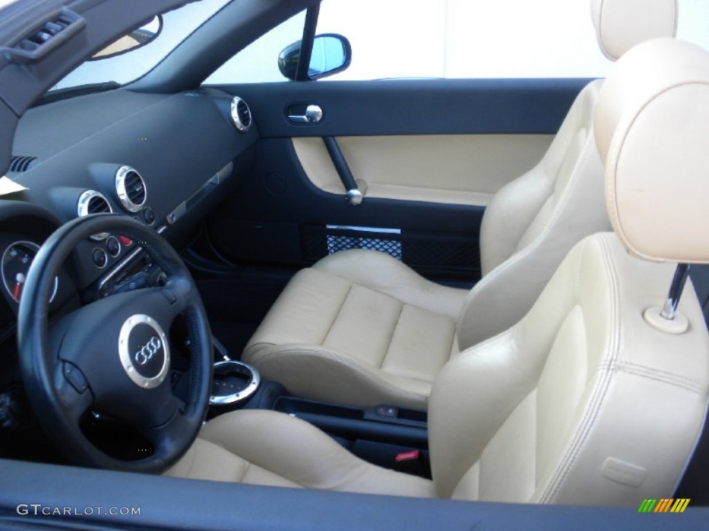Vanilla Interior 2003 Audi TT 1.8T Roadster Photo #55984035