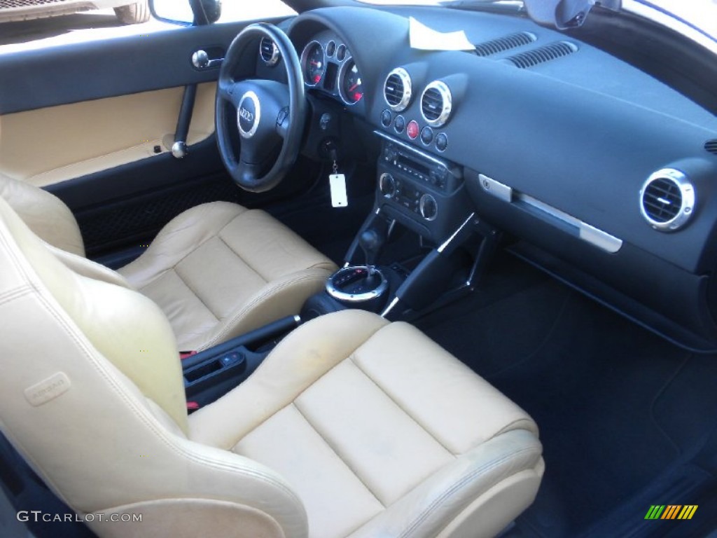 Vanilla Interior 2003 Audi TT 1.8T Roadster Photo #55984099