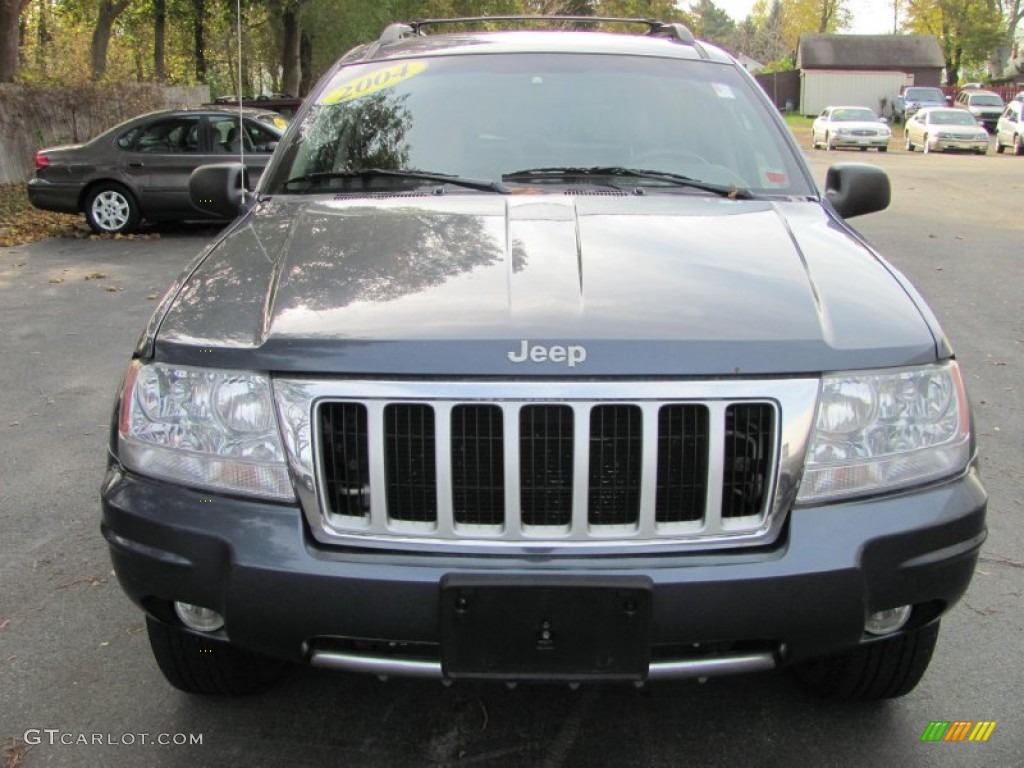 2004 Grand Cherokee Limited 4x4 - Steel Blue Pearl / Taupe photo #22