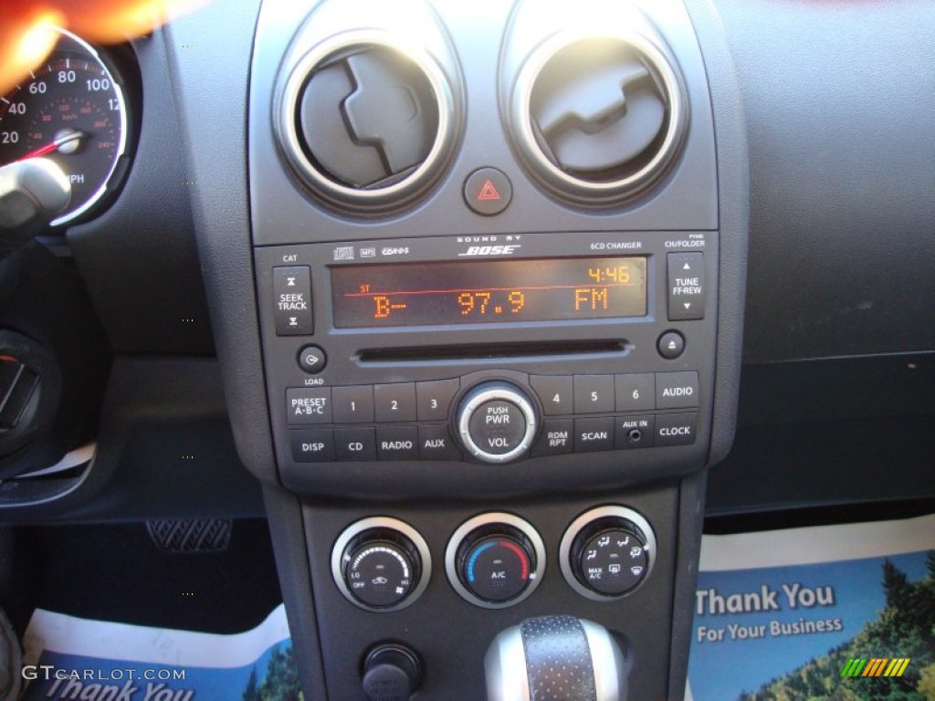 2008 Rogue SL AWD - Phantom White Pearl / Black photo #18