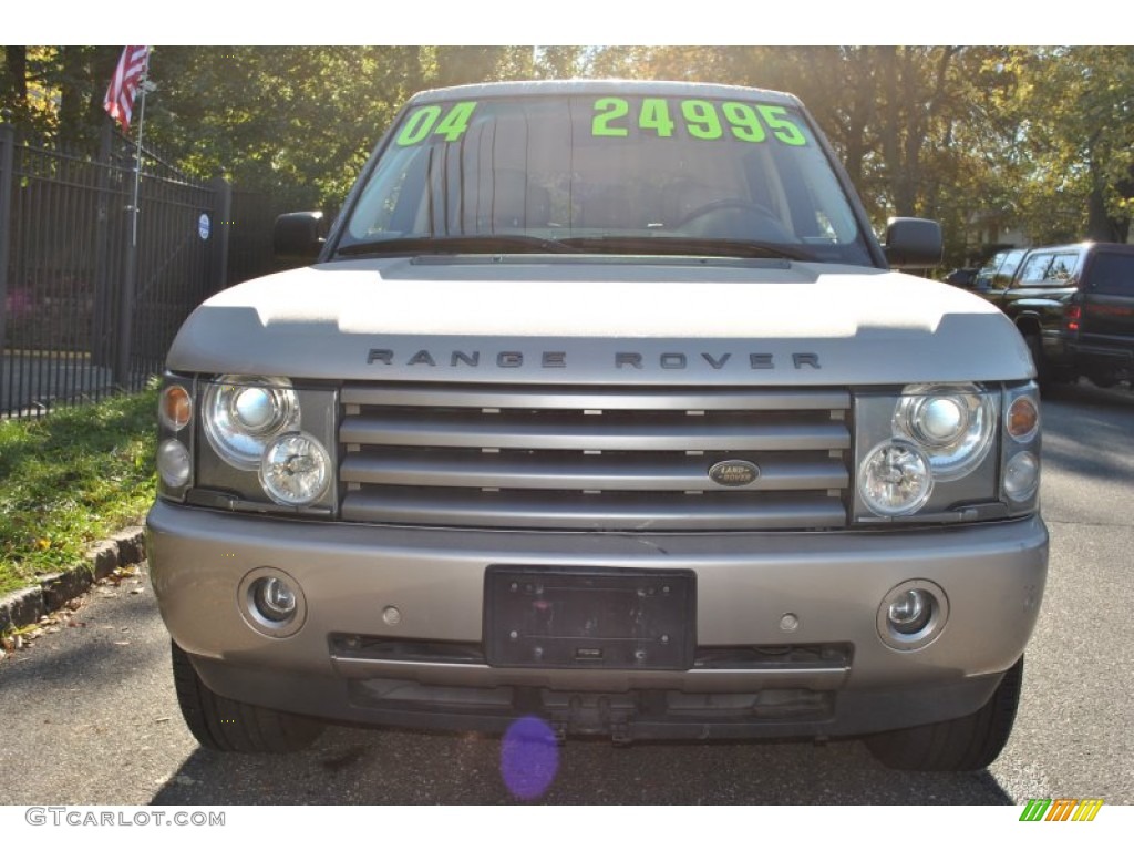 2004 Range Rover HSE - Maya Gold Metallic / Parchment/Navy photo #2