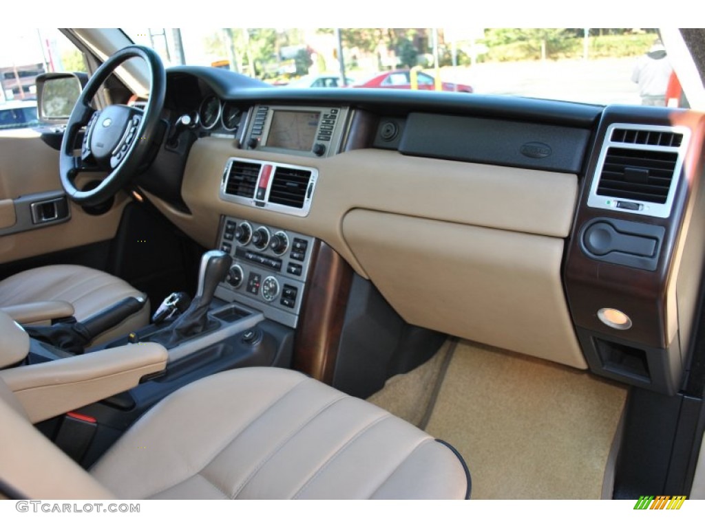 2004 Range Rover HSE - Maya Gold Metallic / Parchment/Navy photo #10