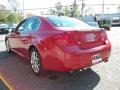 Vibrant Red 2009 Infiniti G 37 x S Sedan Exterior