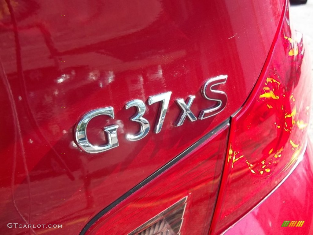 2009 Infiniti G 37 x S Sedan Marks and Logos Photo #55986322