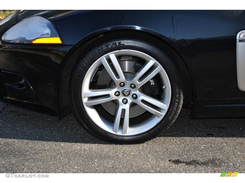 2009 XK XKR Coupe - Ebony Black / Charcoal photo #8