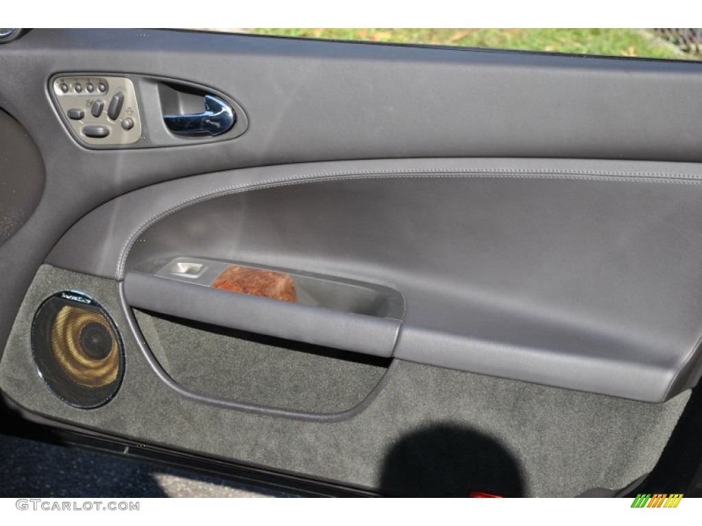 2009 Jaguar XK XKR Coupe Charcoal Door Panel Photo #55986658