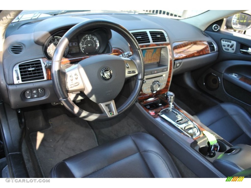 Charcoal Interior 2009 Jaguar XK XKR Coupe Photo #55986725