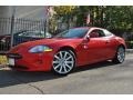 Salsa Red 2007 Jaguar XK XK8 Coupe Exterior