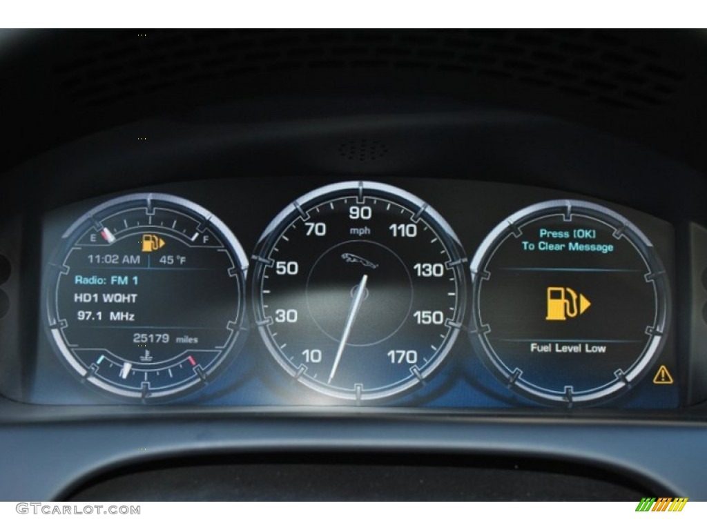 2011 Jaguar XJ XJL Gauges Photo #55987438