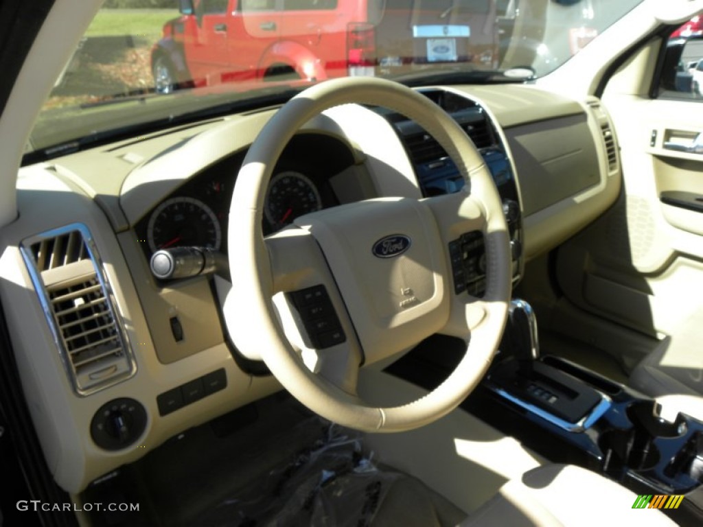 2011 Escape Limited V6 - Tuxedo Black Metallic / Camel photo #4