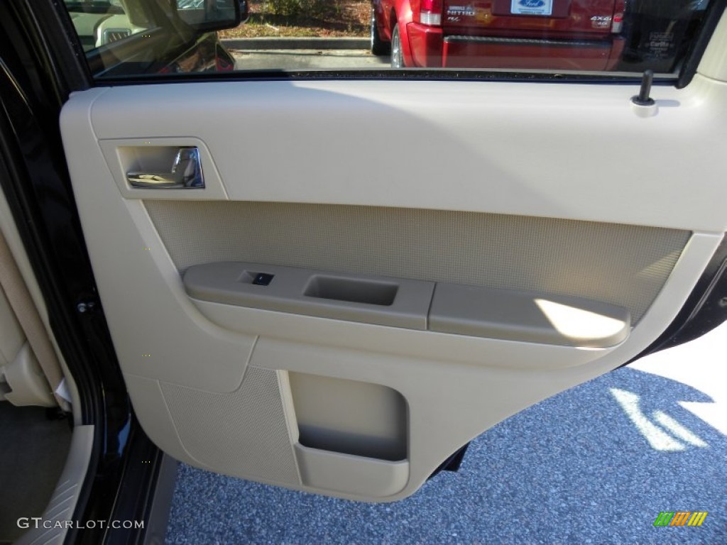 2011 Escape Limited V6 - Tuxedo Black Metallic / Camel photo #13