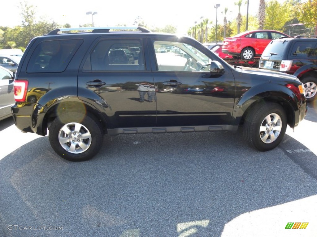 2011 Escape Limited V6 - Tuxedo Black Metallic / Camel photo #14