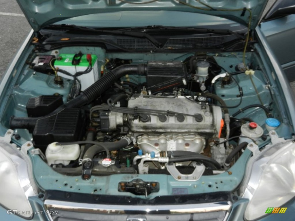 2000 Honda Civic VP Sedan Engine Photos