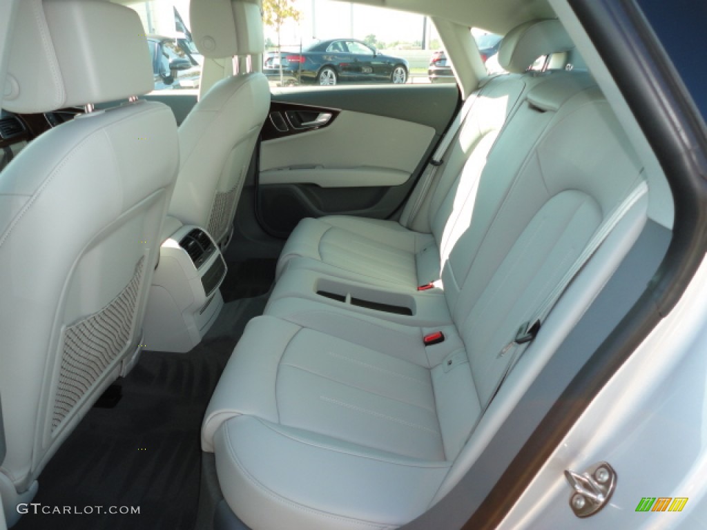 Titanium Grey Interior 2012 Audi A7 3.0T quattro Premium Plus Photo #55990195