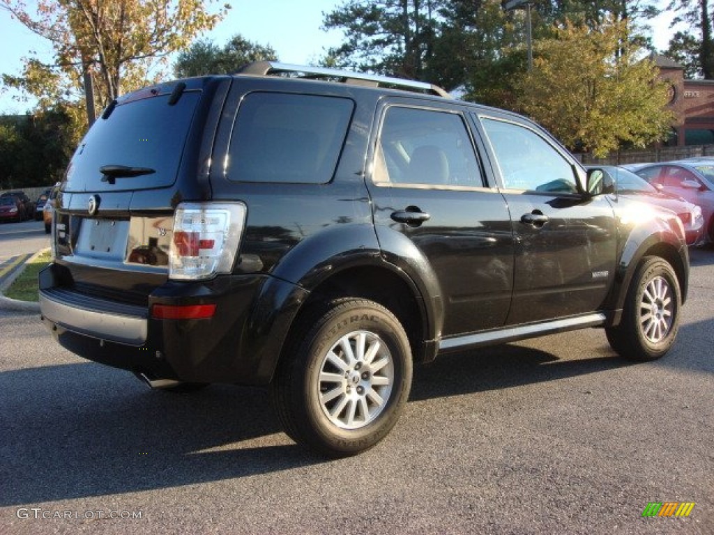 2008 Mariner V6 Premier - Black / Stone photo #4