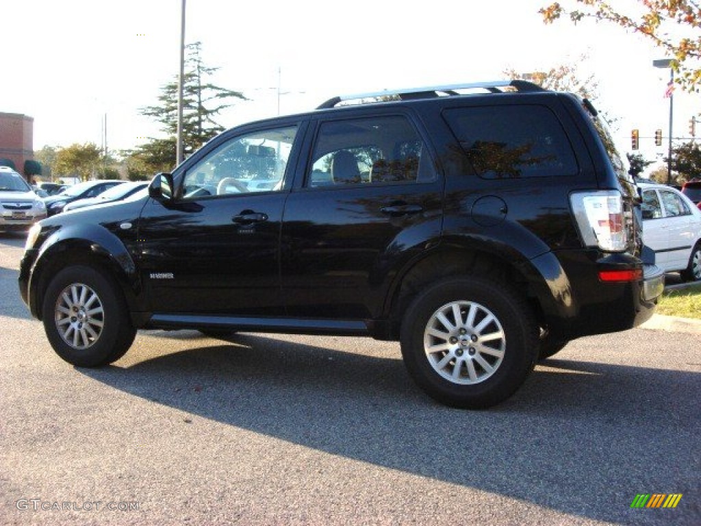 2008 Mariner V6 Premier - Black / Stone photo #5