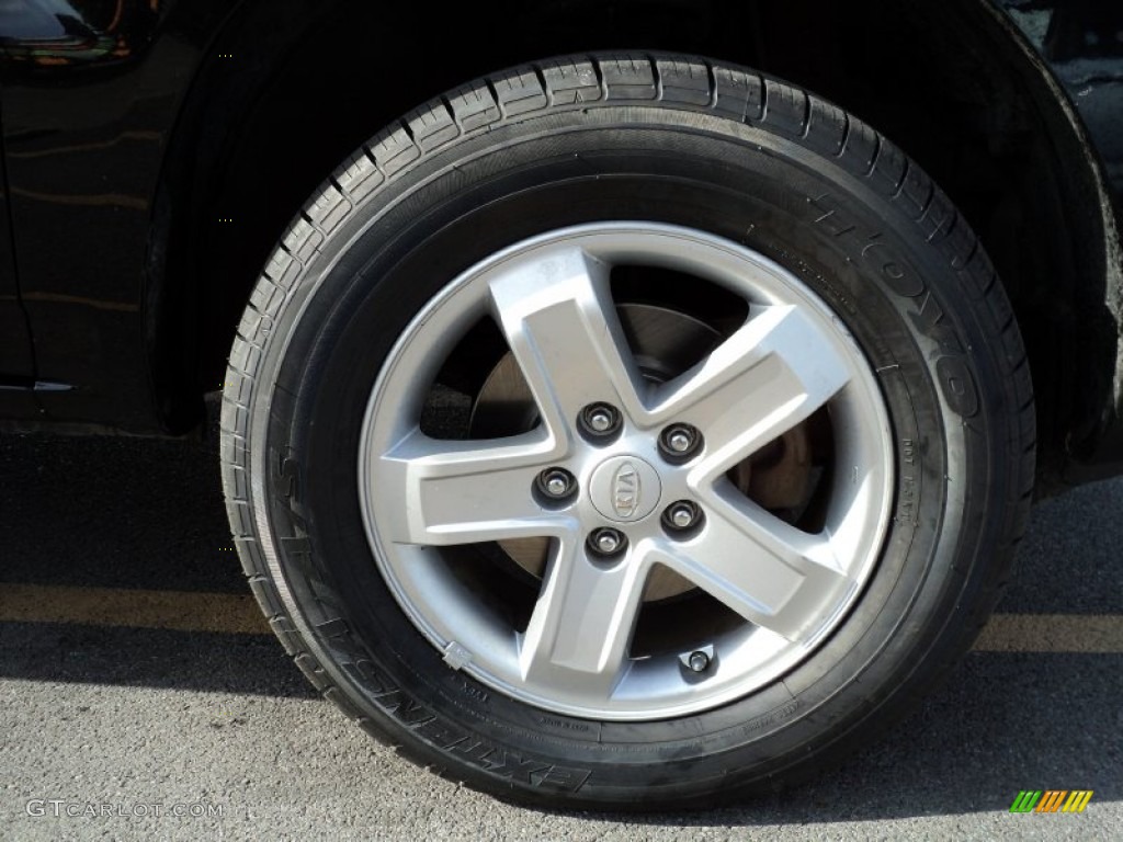 2009 Kia Sportage EX V6 Wheel Photo #55991221