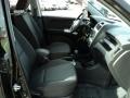 Black 2009 Kia Sportage EX V6 Interior Color