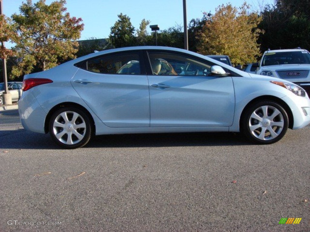 Blue Sky Metallic 2011 Hyundai Elantra Limited Exterior Photo #55991428
