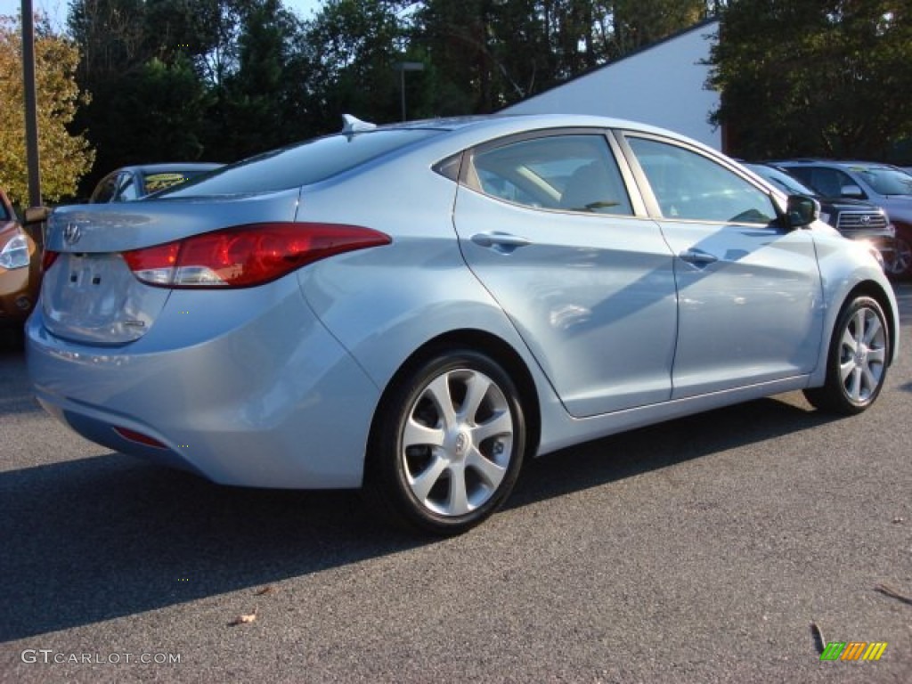 Blue Sky Metallic 2011 Hyundai Elantra Limited Exterior Photo #55991434