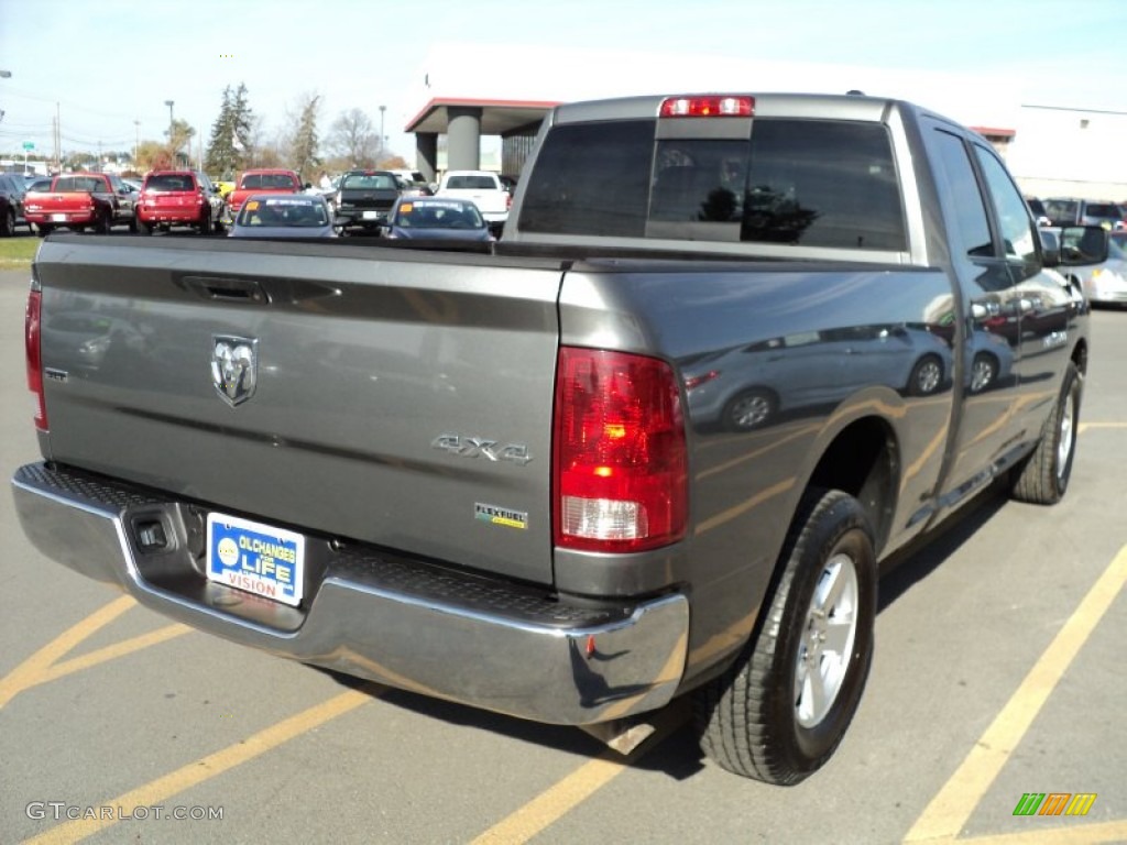 2011 Ram 1500 SLT Quad Cab 4x4 - Mineral Gray Metallic / Dark Slate Gray/Medium Graystone photo #2