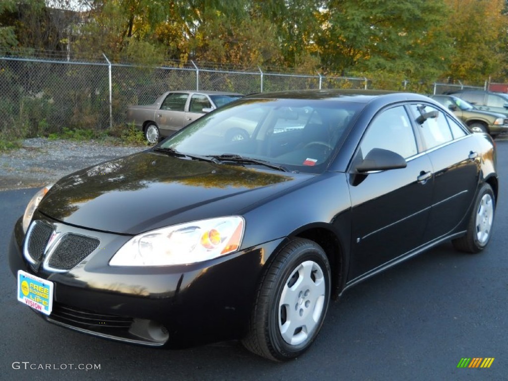 Black Pontiac G6