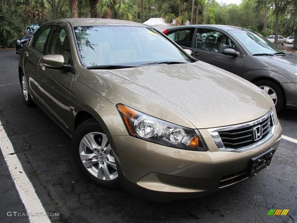 2009 Bold Beige Metallic Honda Accord Lx P Sedan 55956326 Car Color Galleries 8650