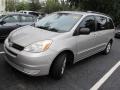 2004 Silver Shadow Pearl Toyota Sienna LE  photo #4