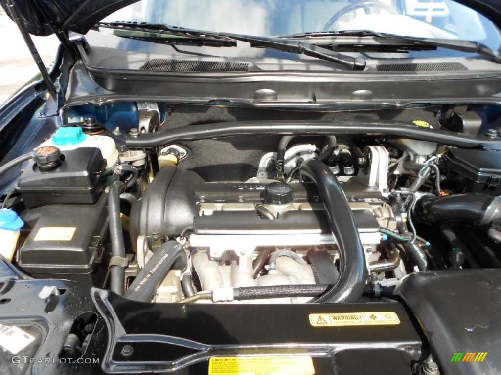 2004 Volvo XC90 2.5T 2.5 Liter Turbocharged DOHC 20-Valve 5 Cylinder Engine Photo #55993564