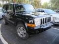 Brilliant Black Crystal Pearl 2008 Jeep Commander Sport