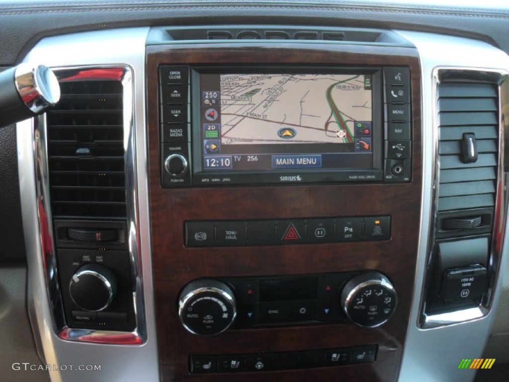 2010 Ram 2500 Laramie Mega Cab 4x4 - Bright White / Light Pebble Beige/Bark Brown photo #12