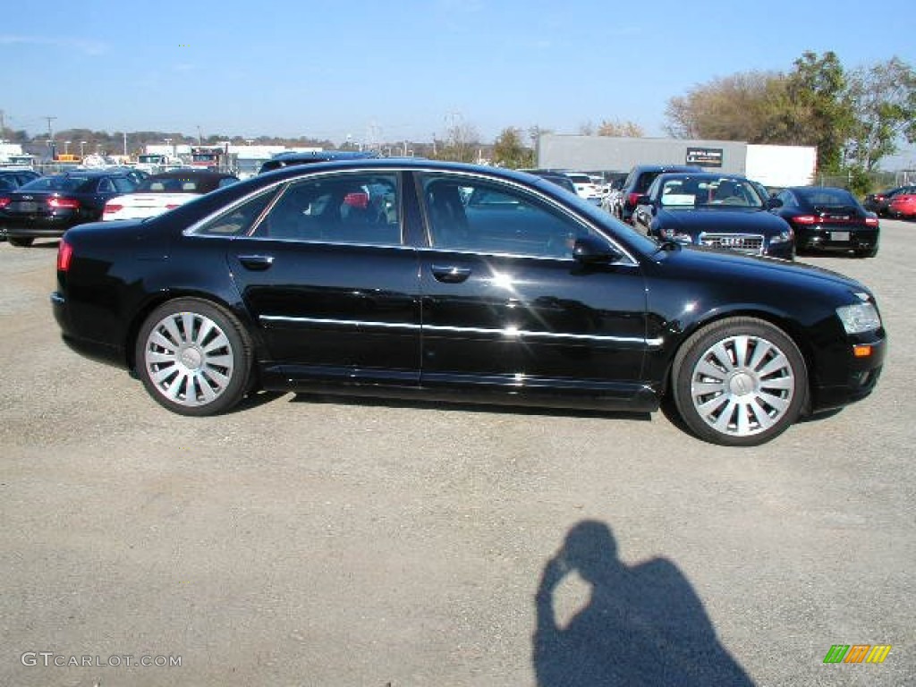 Brilliant Black 2005 Audi A8 4.2 quattro Exterior Photo #55993789