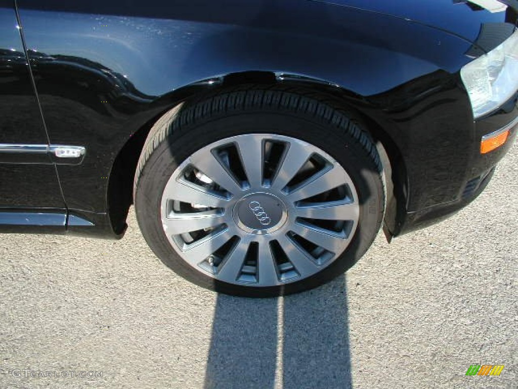 2005 A8 4.2 quattro - Brilliant Black / Black/Amaretto photo #37