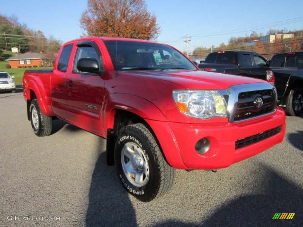 2005 Radiant Red Toyota TRD Access Cab 4x4 55956942 GTCarLot